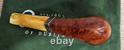 Peterson Rosslare B5 Tobacco Smoking Pipe Fishtail 925 Sterling Silver #6