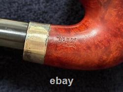 Peterson's Sherlock Holmes Smooth Calabash Smoking Pipe? Sterling Silver Ring