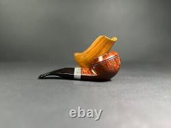 Peterson's Sterling Silver K&P Smoking Pipe