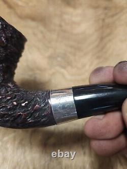 Petersons Sherlock Holmes Sterling Silver Pipe Made In Republic Of Ireland