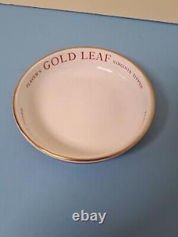 Players Gold Leaf Cigarettes Change Bowl/ Ashtray by Arklow Pottery Ireland 1950