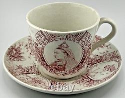 Queen Victoria Diamond Jubilee 1897 Great Britain And Ireland Teacup And Saucer