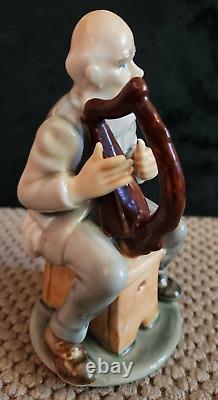 RARE The Bard Of Armagh Irish Porcelain WADE Figurine MINT