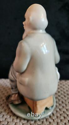 RARE The Bard Of Armagh Irish Porcelain WADE Figurine MINT