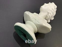 RARE Vintage Belleek Porcelain China Statue Bust of Joy Ireland Made