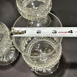 Rare CASHS of Ireland Marked Cooper Crystal 20 oz Water Glasses Set of 3 Vintage