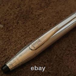 Rare Cross Made in Ireland Classic Century Silver Ballpoint Pen Used