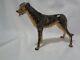 Rare Muller Volkstedt Ireland Irish Wolfhound Dog 1902-1949 Mark