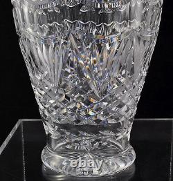 Rare and Exquisite Waterford Cut Crystal Master Cutter Collection 12 Inch Vase