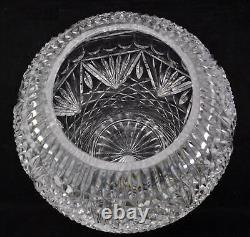 Rare and Exquisite Waterford Cut Crystal Master Cutter Collection 12 Inch Vase
