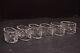 Set Of 6 Waterford Crystal Napkin Rings Alana Oval Ireland Signed