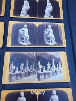STEREO VIEW PHOTO DUBLIN INTERNTIONAL EXHIBITION IRELAND STEREOCARD 1865 x 18