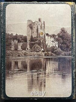 Scarce Ross Castle Antique Playing Cards Goodall Poker UK Deck 52+ Box Ireland