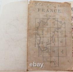 Scarce WW1 c1916 British Large Map of Lens, France