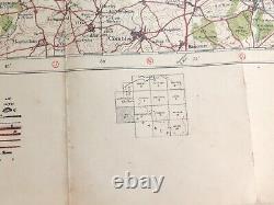 Scarce WW1 c1916 British Large Map of Lens, France