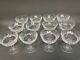 Set 12 Waterford Lismore Champagne Coupe Sherbet Glasses Signed & Pristine