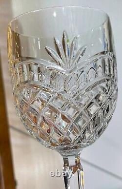 Set Of 6 Waterford Crystal Artisan Collection Wine Glasses Stemware 8.4 Rare