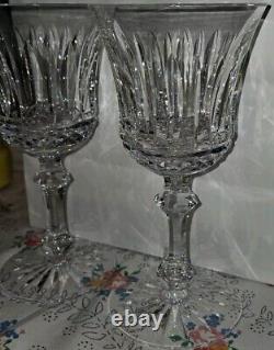 Set Of Two Vintage Waterford Crystal Wine Glasses