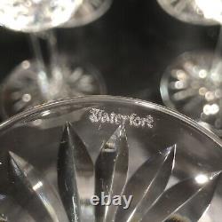 Set of 12 Waterford Crystal Lismore Red Wine Claret 5 7/8 Glasses Made Ireland