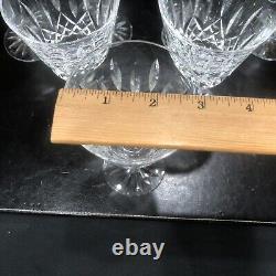 Set of 12 Waterford Crystal Lismore Red Wine Claret 5 7/8 Glasses Made Ireland