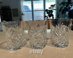 Set of 3 Waterford Crystal Ciara Double Old Fashioned Glass