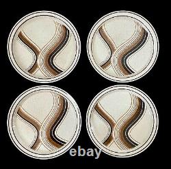 Shannon Aran Stone, Missouri Dinner Plates. Set Of Eight. Ireland. MCM