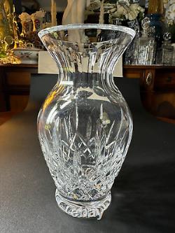 Stunning WATERFORD CRYSTAL Lismore 9 Flower Vase, Collectible, MINT