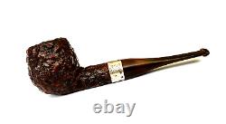Superb Rare Early Peterson's Donegal Rocky (132) Rustic Stout Apple Estate Pipe