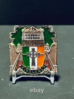 USMC MSG-D Marine Security Guard Detachment Dublin, Ireland Challenge Coin