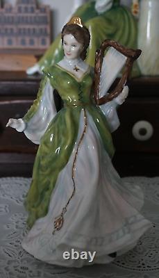 VINTAGE Royal Doulton Figurine Ladies of British Isles Ireland HN3628, England