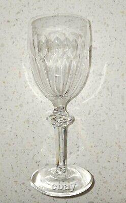VINTAGE WATERFORD 1960's CURRAGHMORE JOHNSTOWN IRELAND WHITE WINE GOBLETS MINT
