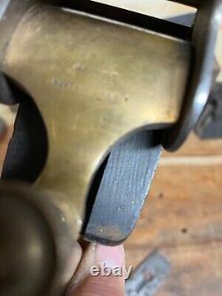 Very rare alex mathison dovetailed hand plane