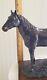 Vintage Bronze Heredities Genesis Fine Arts Limited Edition Horse Wooden Base
