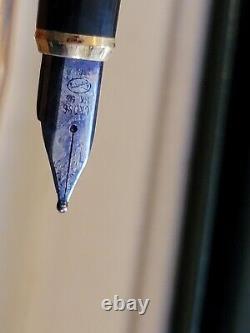 Vintage Cross fountain pen 1/20 14k rolled gold made in Ireland 14k nib 585