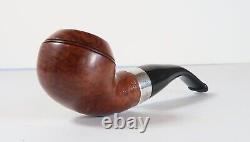 Vintage Estate PETERSON'S'STERLING' (999) Sterling Silver Band Rhodesian Pipe