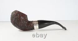 Vintage Estate Peterson Donegal Rocky XL999 Sterling Silver Band Pipe