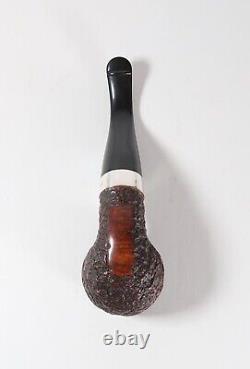 Vintage Estate Peterson Donegal Rocky XL999 Sterling Silver Band Pipe