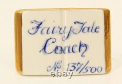 Vintage Ireland Dresden Porcelain Fairytale Coach Limited Edition 137/500