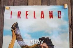Vintage Ireland Irish Airlines Poster Advertising