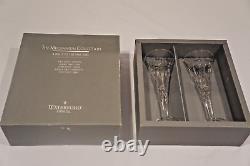 Vintage Ireland Waterford Crystal Champagne Glasses Set of 2