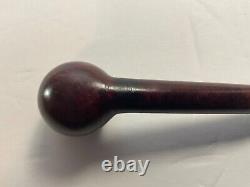 Vintage K&P Dublin Estate Pipe 219 Sterling Band Made in Ireland Mid 1940's