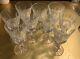 Vintage Set 9 Waterford Crystal Kenmare 6-inch/4 Oz Claret Wine Glasses Ireland