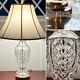 Vintage Waterford Crystal Donegal 28 Tall Table Lamp Made In Ireland