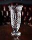 Vintage Waterford Crystal Lismore Castle Footed Pedestal Vase 11 Ireland