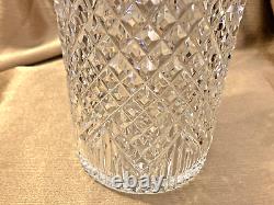 Vintage Waterford Crystal EMMET 10 Vase IRELAND Diamond Pineapple RARE 10 Inch