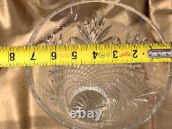 Vintage Waterford Crystal EMMET 10 Vase IRELAND Diamond Pineapple RARE 10 Inch