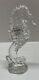 Vintage Waterford Crystal Glass Sea Horse Sculpture Figurine