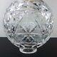 Vintage Waterford Crystal Globe New Years Ny Ball Design 2000 Light Lamp 6