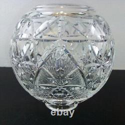 Vintage Waterford Crystal Globe New Years NY Ball Design 2000 Light Lamp 6