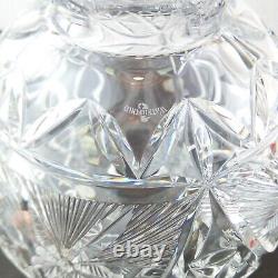 Vintage Waterford Crystal Globe New Years NY Ball Design 2000 Light Lamp 6